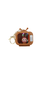 Cute LED TV Keychain